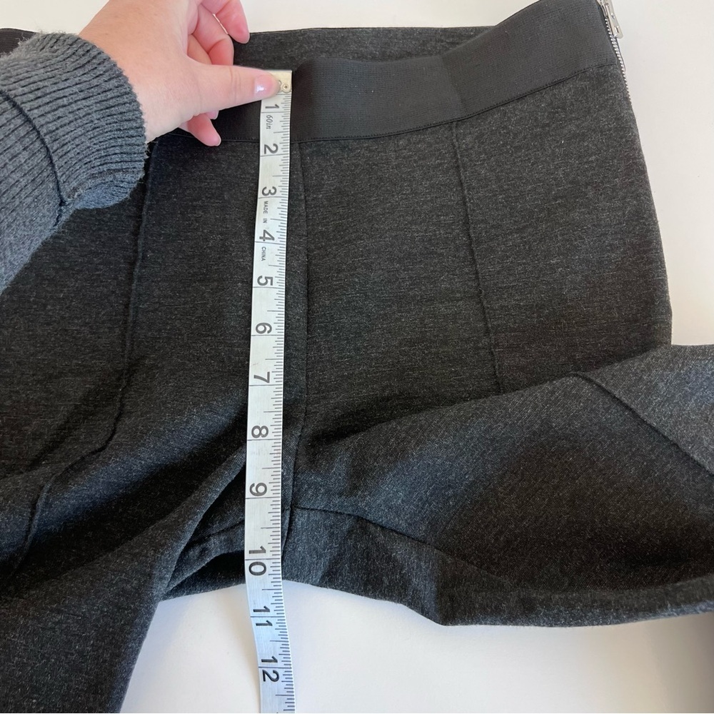 Everlane‎ The Stretch Ponte Side-Zip Pant Charcoal Gray - Picture 11 of 13